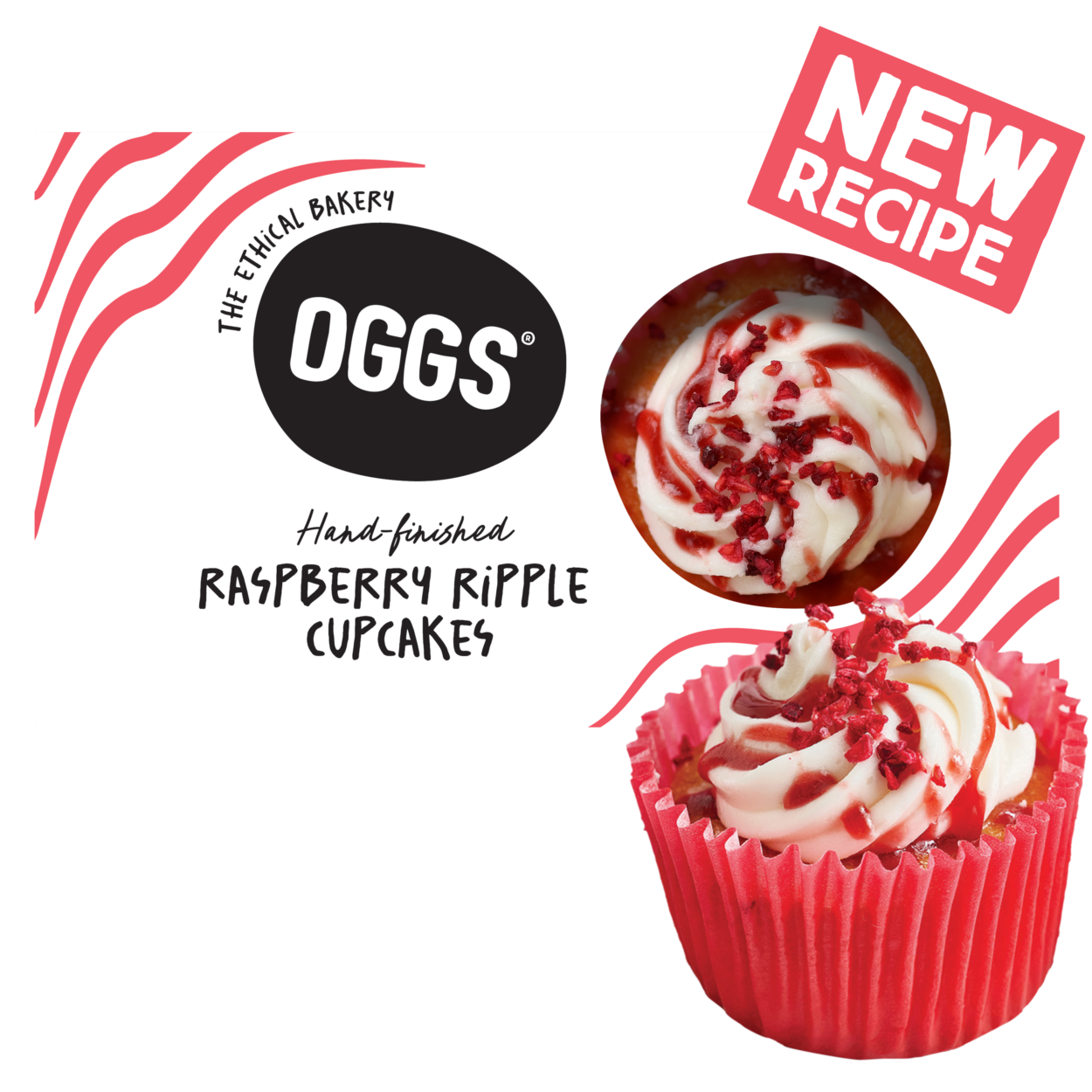 Raspberry Ripple Cupcakes - OGGS®