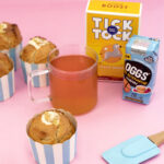 OGGS x Tick Tock – Ginger Muffins with Cheesecake Filling